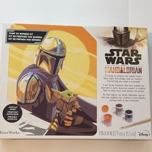 Disney Star Wars Mandalorian Paint Kit - Gold, Black, White